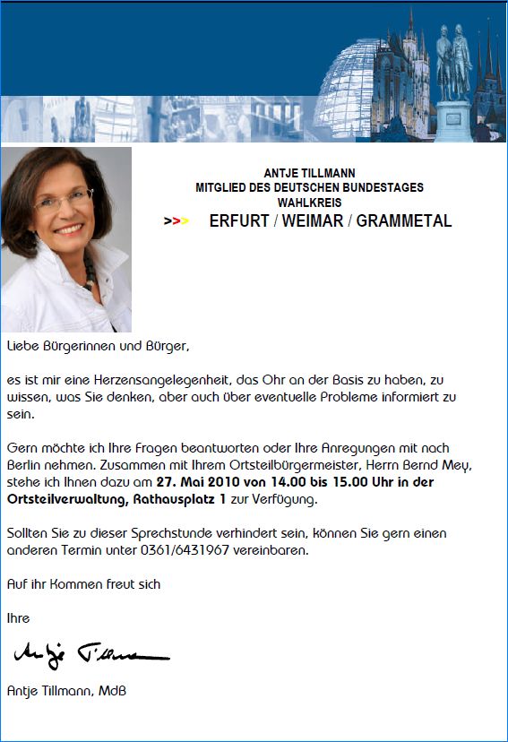 Sprechstunde